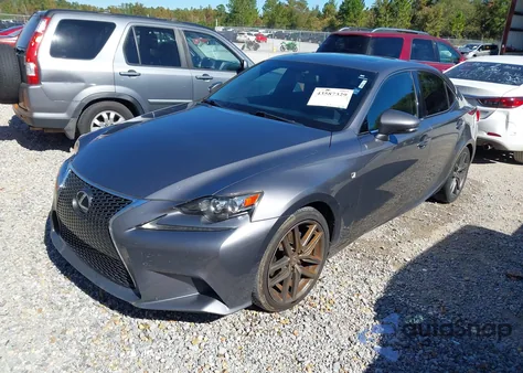 2015 Lexus Is 250 z USA, uszkodzony, nr VIN JTHBF1D24F5058390